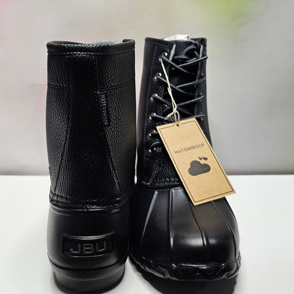 JBU Men\'s Maine Waterproof  Thermal Lined Duck Boot Size 11 Black NWT